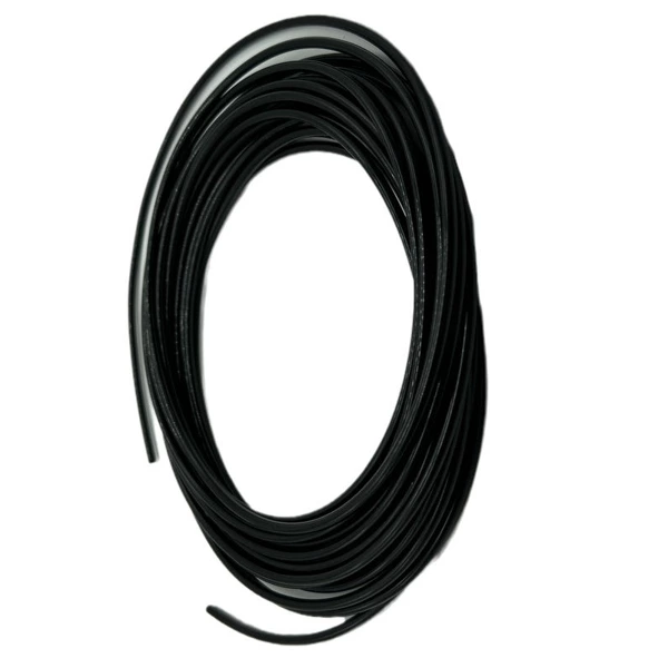 Polyurethane Tube Hose Pipe Pneumatic Pipe PU Hose Pu air hose 4 * 2.5 black 10 meters