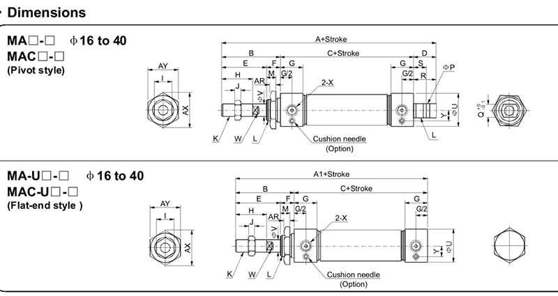 SMC replacement of MA25x25-S with magnetic pneumatic tool of small air cylinder