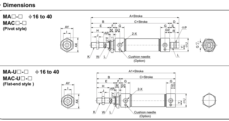 SMC replacement of MA25x25-S with magnetic pneumatic tool of small air cylinder