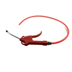 Shanneisi pneumatic dust blowing gun AR-TS red plastic air gun with short mouth and long mouth for dust removal, air blowing, and water removal Air duster short nozzle+8mm quick connector