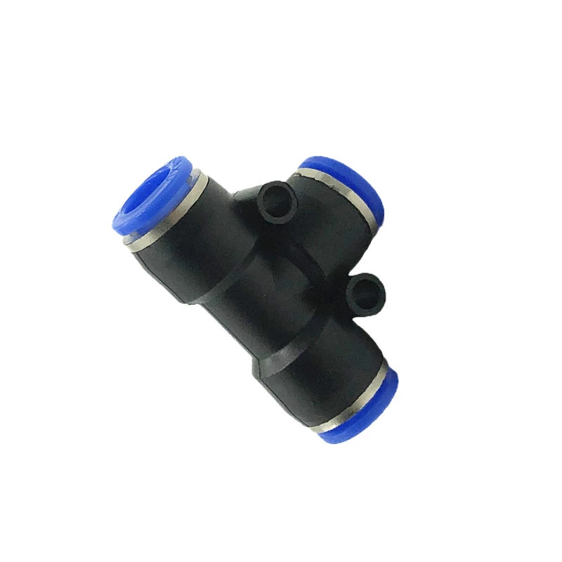 Tracheal Quick Insertion Quick Connector T-shaped Tee Reducer PE-8