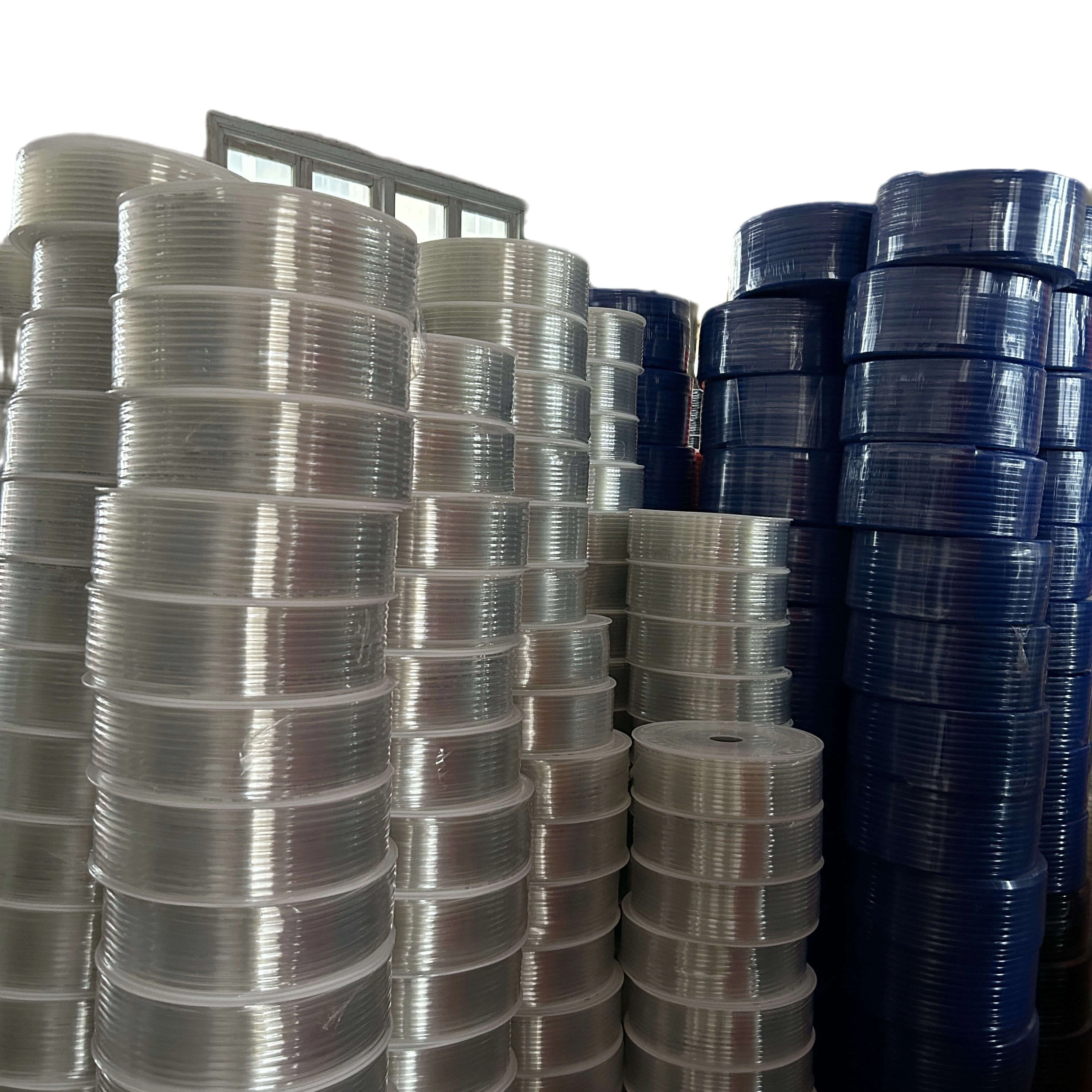 Customized High Pressure Flexible Nylon PU Air Hose Plastic Rubber Line Polyurethane Tubing Pneumatic Tube Pipe