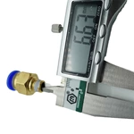 Pneumatic fitting push in quick connector fittings PL10-01