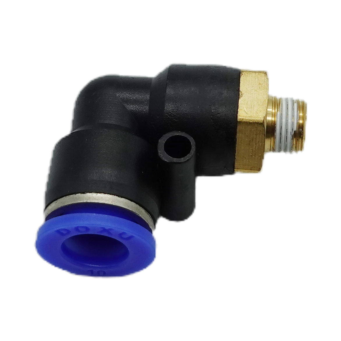 PL10-01 Male elbow plastic fitting air pipe joints connectors plastic PL quick hose connector
