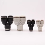 Pneumatic joint PY type three-way three-way push-in joint