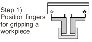 Parallel Opening And Closing Gripper MHF2