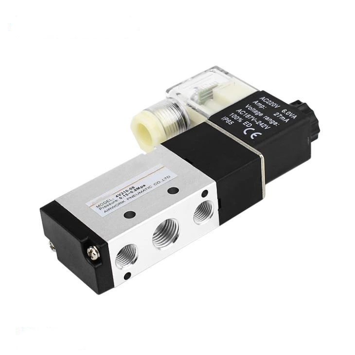 5 Way Air Solenoid Valve