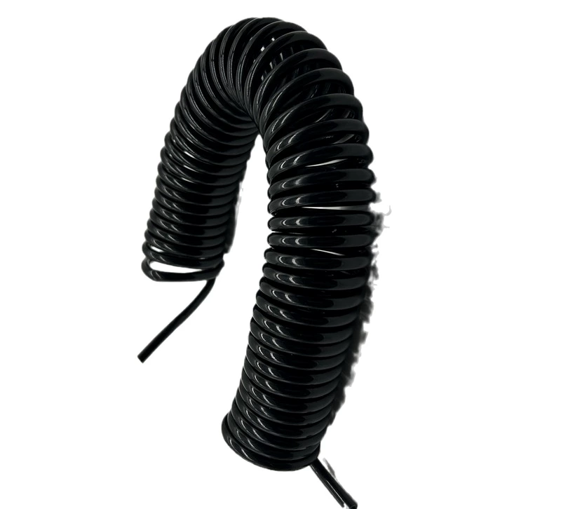 Pu tube black spring tube with an outer diameter of 6mm-6 meters and no joints