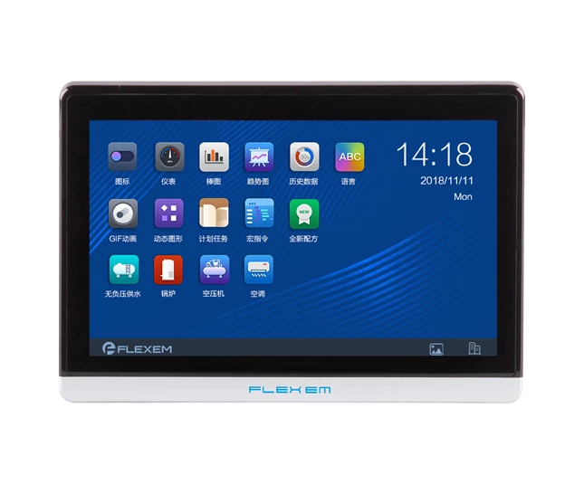 Flexem F007N HMI 7" 16:9 TFT LCD Multi-touch Capacitive Touchscreen