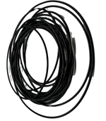 Polyurethane Tube Hose Pipe Pneumatic Pipe PU Hose Pu air hose 4 * 2.5 black 10 meters