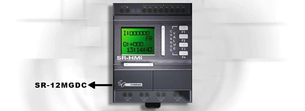 SR-12MGDC Power supply DC12-24V 8 point DC input (6 point analog) 4 point transistor (equivalent PNP) output PLC