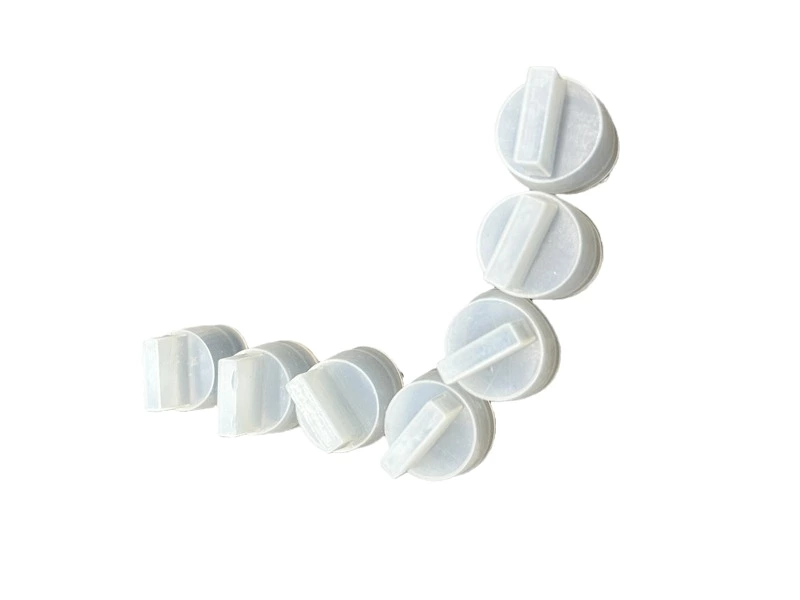 Knob silicone sleeve 16/22/30mm button waterproof cap, dustproof switch protective cover, transparent white sealing leather ring