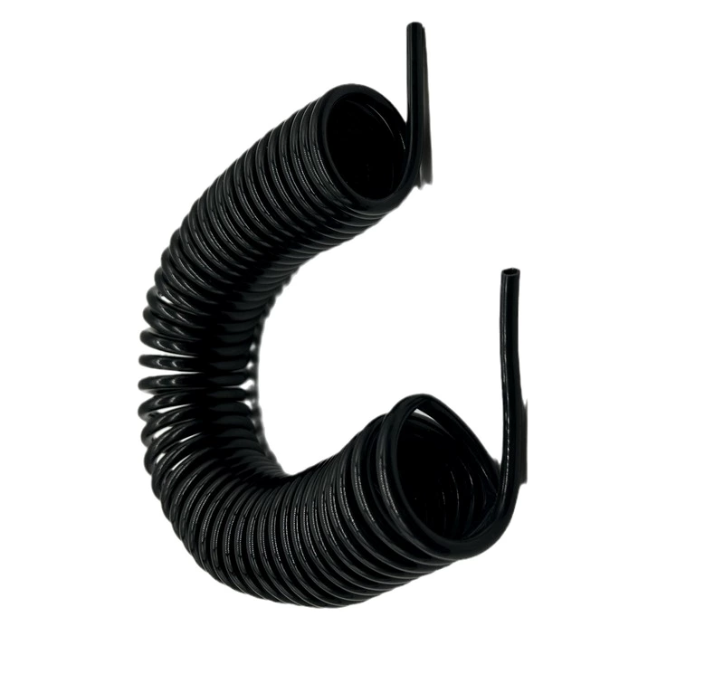 Pu tube black spring tube with an outer diameter of 6mm-6 meters and no joints