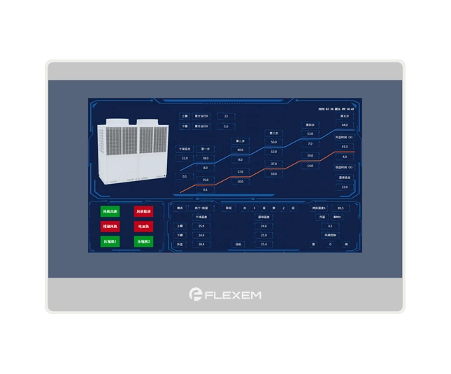 Flexem FE7070WE-4G 7'' 16:9 TFT LCD HMI Touchscreen 1024×600 Human Machine Interface
