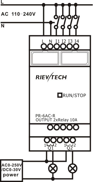 Programmable Relay Micro PLC PR6 Series Small Relay with Mini PLC