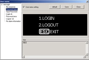 SH-300 connected with PLC or other intelligent controllers with COM port communication function Human-Machine Interface Text Panel