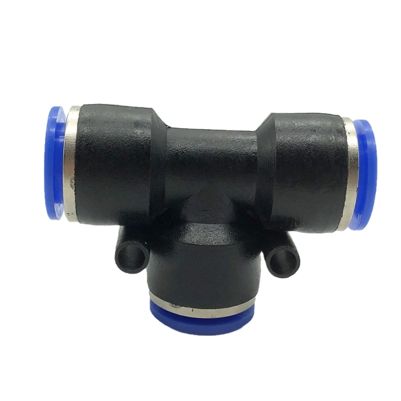 Tracheal Quick Insertion Quick Connector T-shaped Tee Reducer PE-12