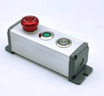 19mm Waterproof Aluminium Alloy Metal Push Button Switch Box Outdoor Power Control Box with 5 Holes