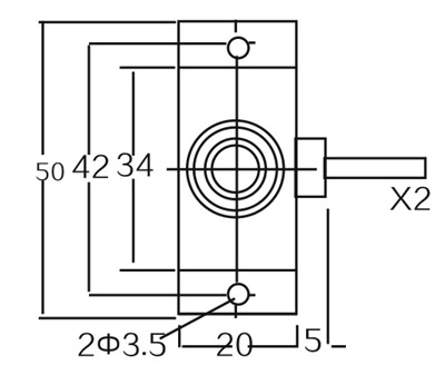E2K-F10MC1 Capacitive Proximity Sensor, E2K-F Series,industrial automation