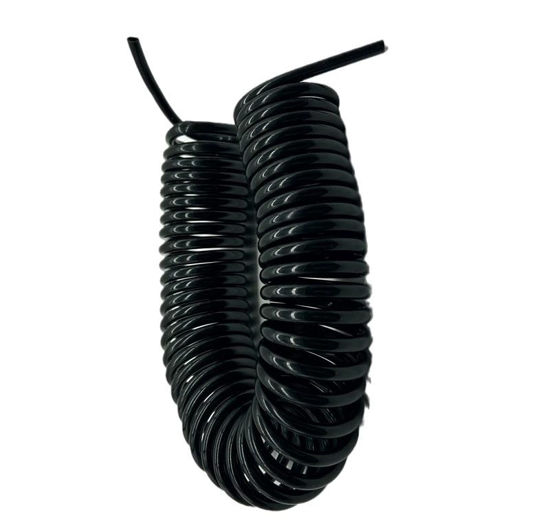 Pu tube black spring tube with an outer diameter of 6mm-6 meters and no joints