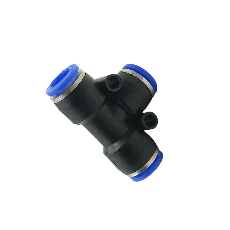 Tracheal Quick Insertion Quick Connector T-shaped Tee Reducer PE-8