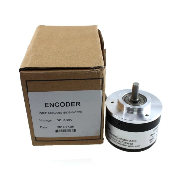 MS5206G Outer diameter 52mm Solid Shaft Incremental Optical Rotary Encoder