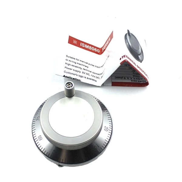 ISM8060-002-100B-5L Jog handle 100 ppr pulse generator hand wheel encoder