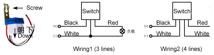 AS-10-220 Automatic Road Light Control Switch