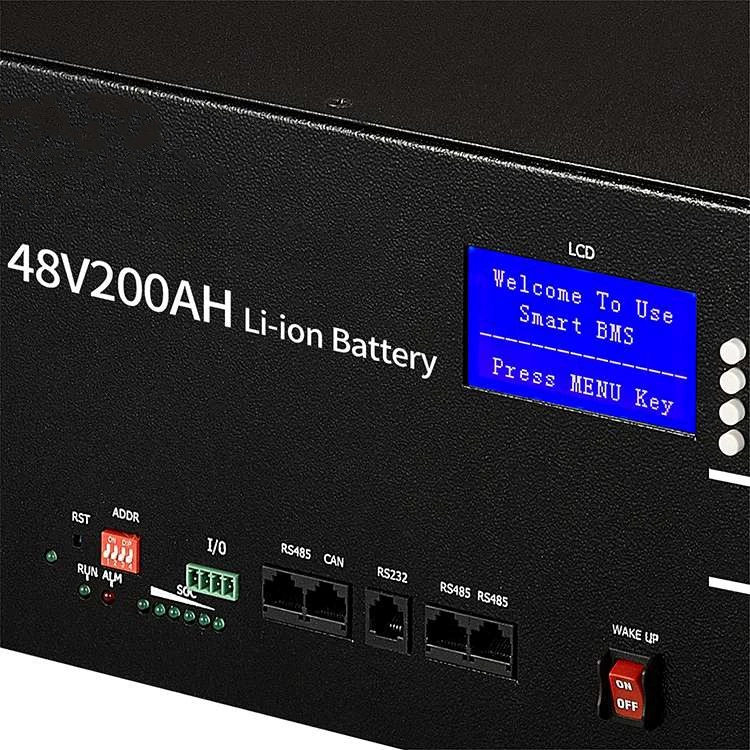 SBS-200AH Lithium Energy Storage Battery 200ah 48v Lifepo4 Battery Solar Battery 9.6kwh with digital display