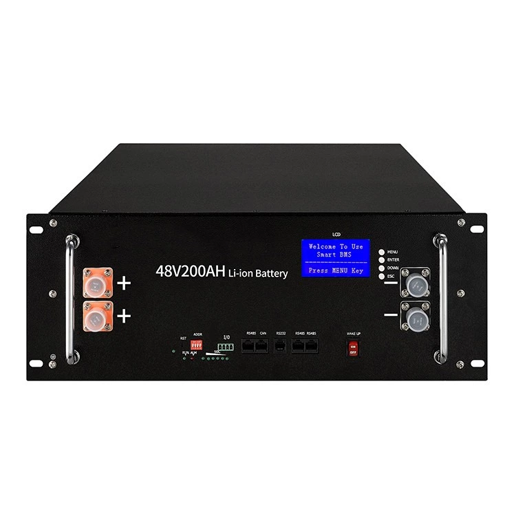 SBS-200AH Lithium Energy Storage Battery 200ah 48v Lifepo4 Battery Solar Battery 9.6kwh with digital display