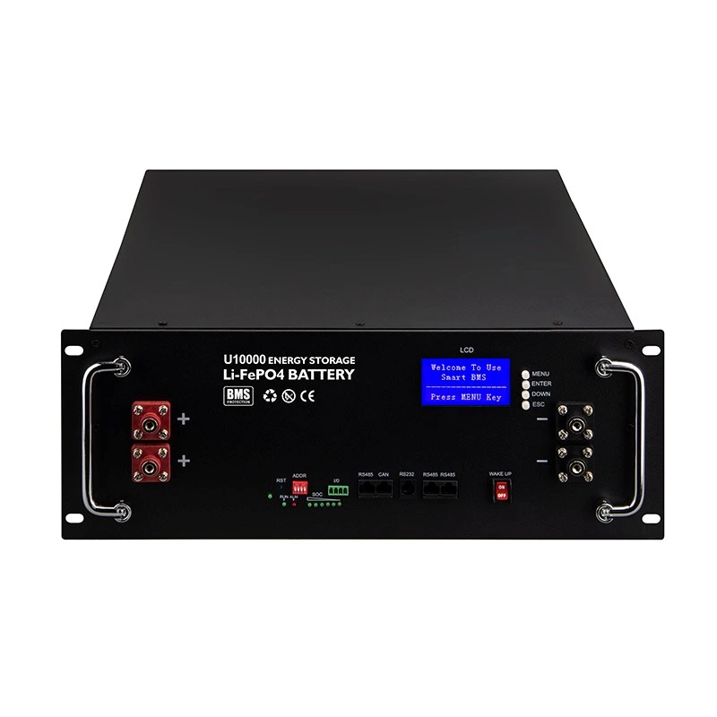 SBS-200AH Lithium Energy Storage Battery 200ah 48v Lifepo4 Battery Solar Battery 9.6kwh with digital display