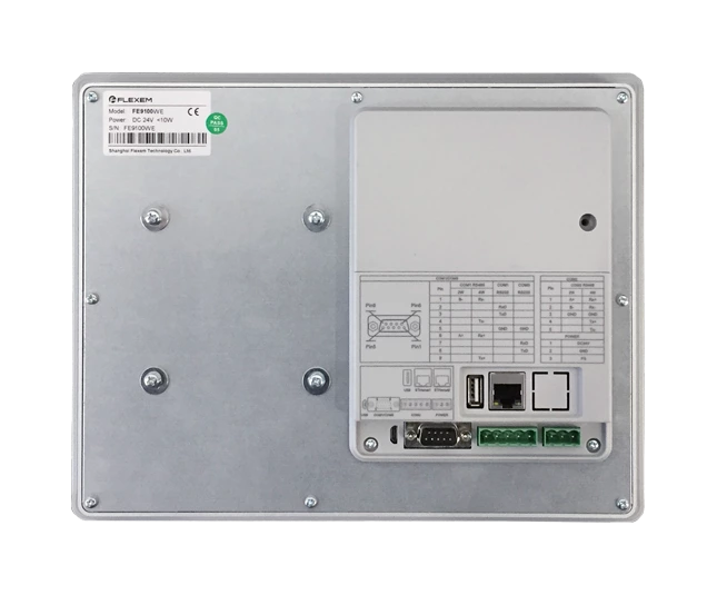 Flexem FE9100WE 10.1" Resistive Touchscreen HMI Human Machine Interface