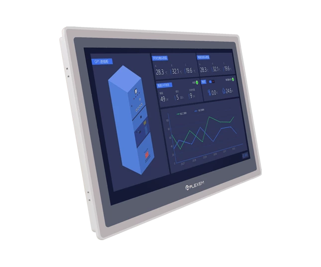 Flexem FE6156H HMI 15.6” 16:9 TFT LCD Resistive Touchscreen Human Machine Interface Resolution 1024×600