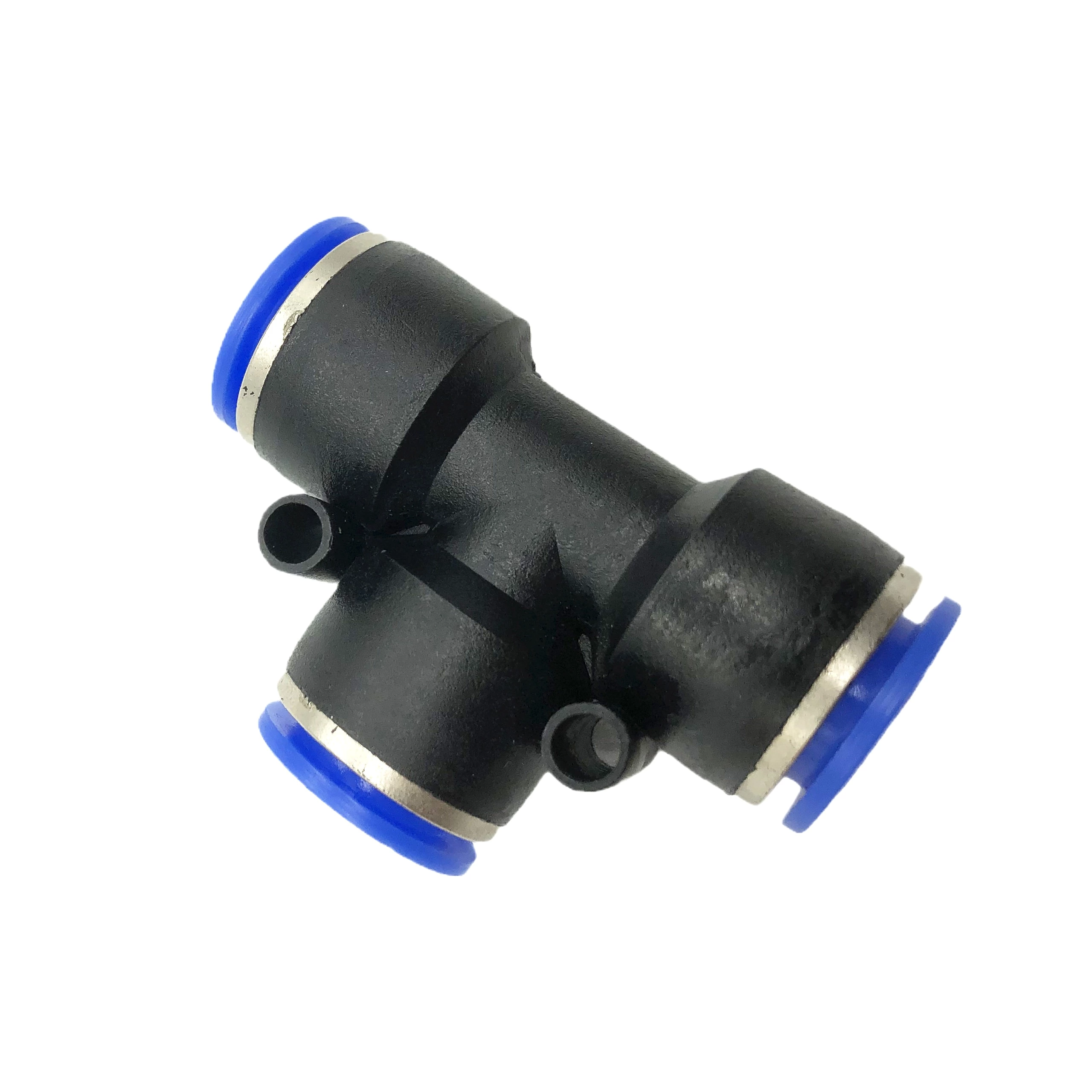 Tracheal Quick Insertion Quick Connector T-shaped Tee Reducer PE-12