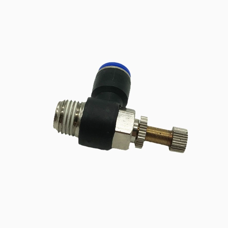 Air Pipe Joint, Cylinder Speed Control Valve SL8-02, Adjustable Regulating Valve