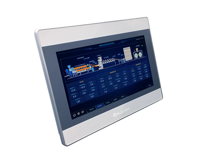 Flexem FE6100M HMI 10.1” 16:9 TFT LCD Resistive Touchscreen Human Machine Interface Resolution 1024×600