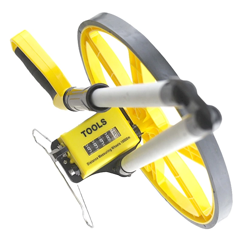 Distance measuring wheel measuring roll rule hand pushed roller type distance measuring instrument
