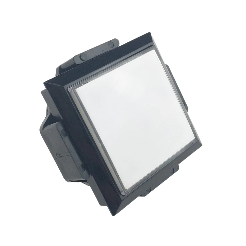 60*60 Arcade Button Game Machine with Light Button Switch White with Bracket Micro Light DC12V 3A