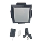 60*60 Arcade Button Game Machine with Light Button Switch White with Bracket Micro Light DC12V 3A