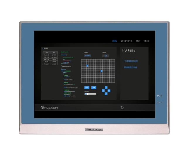 Flexem FE9150M HMI Human Machine Interface 15” 4:3 TFT LCD Resistive Touchscreen