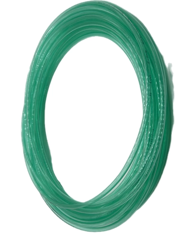 Polyurethane Tube Hose Pipe Pneumatic Pipe PU Hose Pu air hose 4 * 2.5 transparent green 10 meters