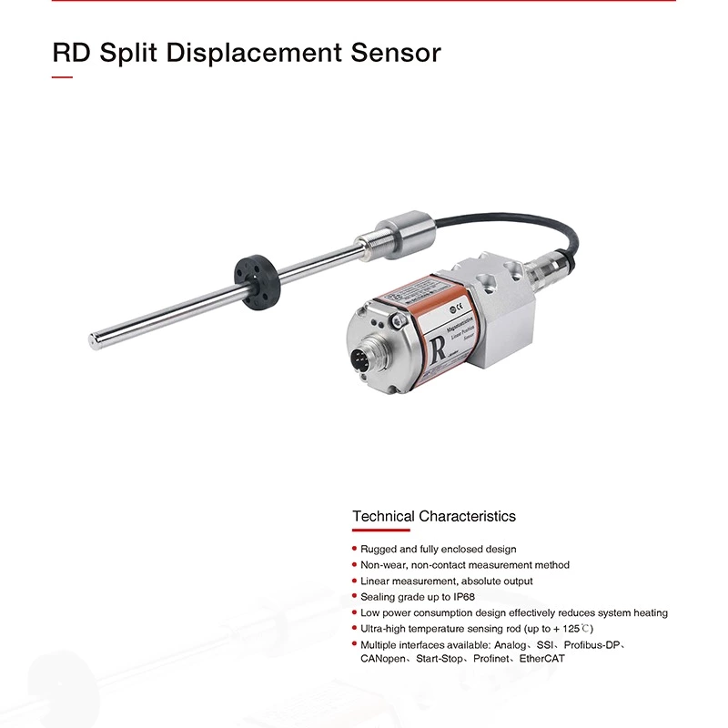 RD Series Split Displacement Sensor