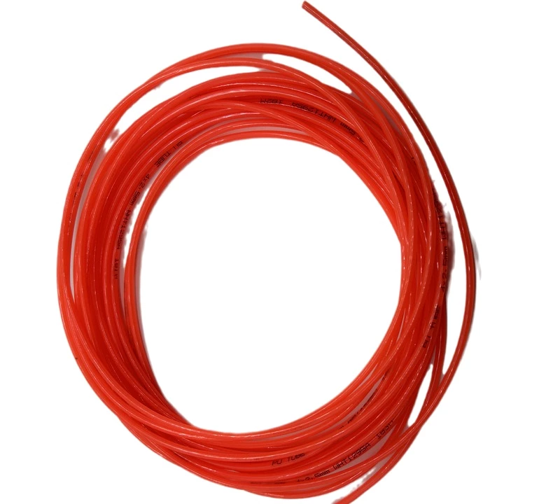Polyurethane Tube Hose Pipe Pneumatic Pipe PU Hose Pu air hose 4 * 2.5 Orange 10 meters