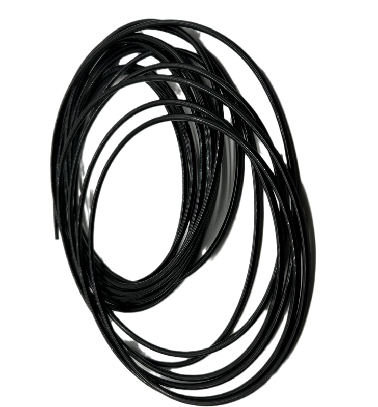 Polyurethane Tube Hose Pipe Pneumatic Pipe PU Hose Pu air hose 4 * 2.5 black 10 meters