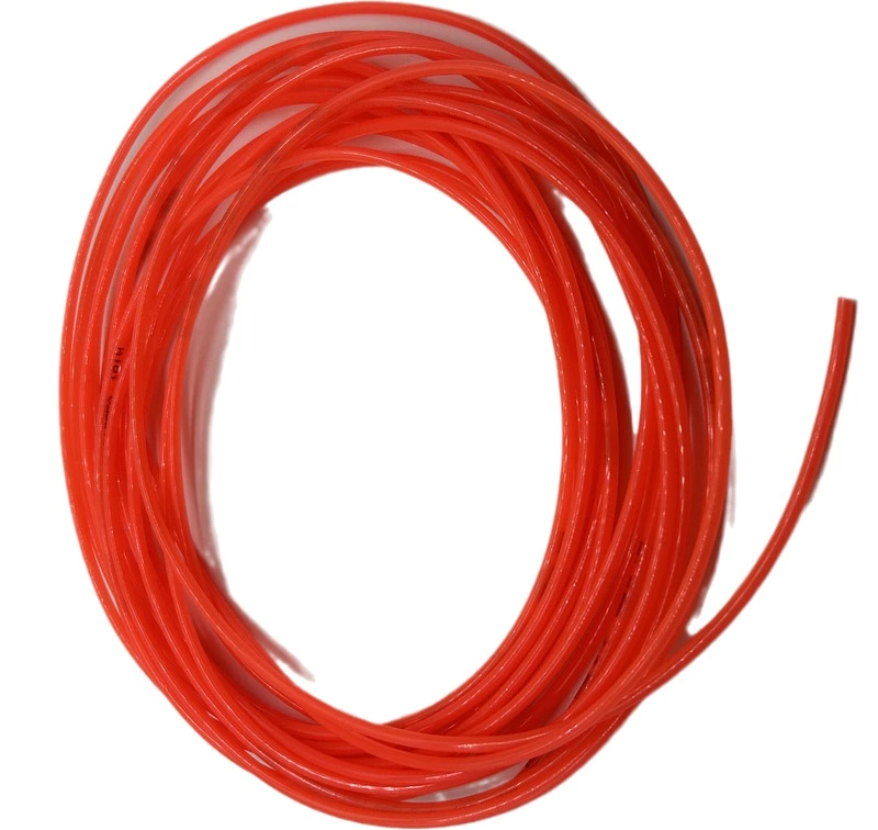 Polyurethane Tube Hose Pipe Pneumatic Pipe PU Hose Pu air hose 4 * 2.5 Orange 10 meters