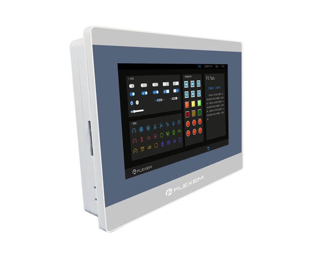 Flexem FE9070WE 7” 16:9 TFT LCD Resistive Touchscreen HMI