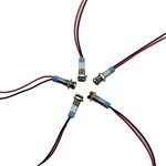 6mm metal push button stainless steel Indicator light signal lamp