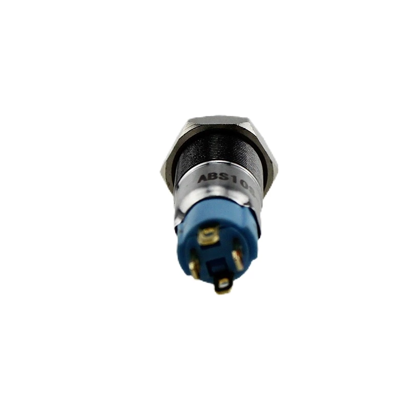 10mm Waterproof LED Flat High Head Metal Push Button Switch