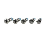 10mm mini Waterproof LED latching Metal Push Button Switch