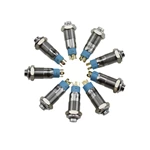 10mm Waterproof LED Flat High Head Metal Push Button Switch